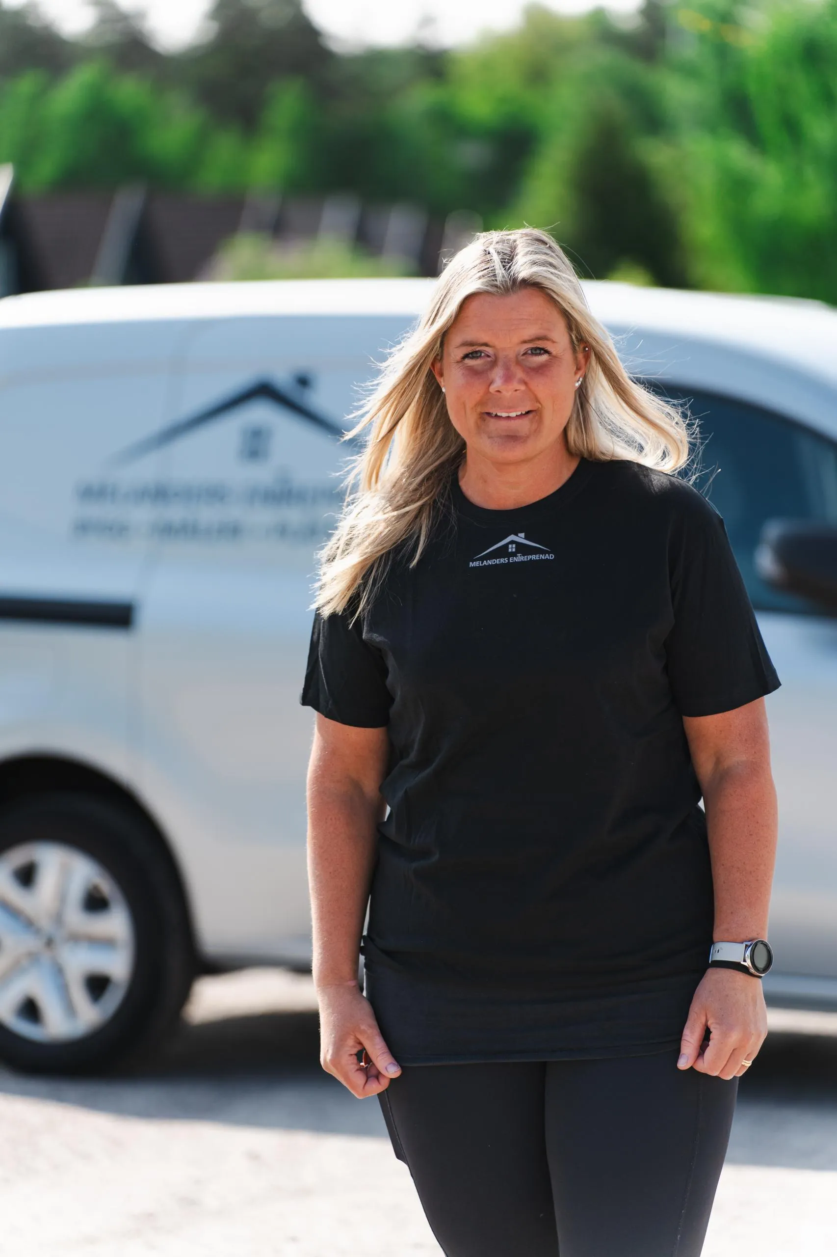 Erika, Köksplanerare / Administration / Delägare på Melanders Entreprenad